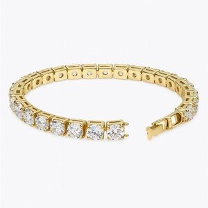 tennis bracelet gold filled